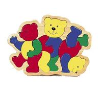 Puzzle 16 Pièces En Bois : Les 3 Ours