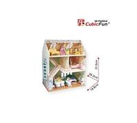 Puzzle 160 Pièces : Puzzle 3D - Maison de Poupées de rêve - Difficulté : 4/8, Cubic Fun