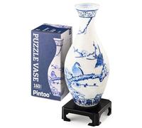 Puzzle 160 pièces - Puzzle 3D Vase - Magpies on Plum Tree