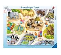 Puzzle 17 pièces Ravensburger - Type de cadre Comptons jusqu'à 5 multicolore G