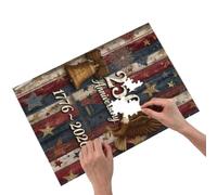 Puzzle 1776-2026 Commémoration des Anniversaires De L'Amérique 1776-2026