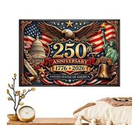 Puzzle 1776-2026 | Commémoration Des Anniversaires De L'Amérique 1776-2026,Puzzle Anniversaires Historiques | Pour Le 4 Juillet, Memorial Day, Veterans Day, Pour Maison, Chambre, Bureau, Salle D'Étude