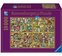 Puzzle 18 000 pieces Bibliotheque magique XXL, Colin Thompson, Adultes et enfants a partir de 14 ans, Fantaisie, 17825, Ravensburger