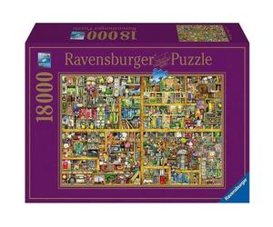 Puzzle 18 000 pièces Bibliothèque magique XXL, Colin Thompson, Adultes et enfants à partir de 14 ans, Fantaisie, 17825, Ravensburger