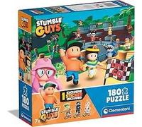 Puzzle 180 pièces Clementoni Stumble Guys 48,5 x 33,5 cm Portrait Couleurs vives