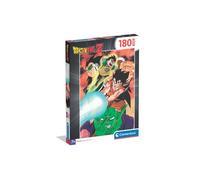 Puzzle 180 pièces CLEMENTONI Super Dragon Ball Z Goku Vegeta 48,5 x 33,5 cm