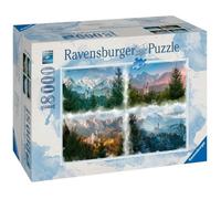 Puzzle 18000 pièces Ravensburger - Un château au fil des saisons - Architecture et monument - Mixte - 14 ans