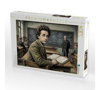 Puzzle · 1894 Der eigensinnige Junge Denker | Albert Einstein · Das Jahrhundertgenie · 1000 pièces · Format assemblé 64 × 48 cm · CALVENDO Puzzle