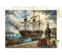 Puzzle · 19 Ans - Départ pour Cambridge afin d'y Faire Mes études | Charles Darwin · La découverte de l'évolution · 1000 pièces · Format assemblé 64 × 48 cm · CALVENDO Puzzle