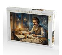 Puzzle · 1905 Das Wunderjahr verändert Die Physik | Albert Einstein · Das Jahrhundertgenie · 1000 pièces · Format assemblé 64 × 48 cm · CALVENDO Puzzle
