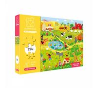 Puzzle 194 pièces BooknApp Teampuzzle A la ferme