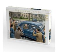 Puzzle · 1951 Der berühmteste Schnappschuss der Welt | Albert Einstein · Das Jahrhundertgenie · 1000 pièces · Format assemblé 64 × 48 cm · CALVENDO Puzzle