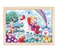 HaPe International Puzzle Licorne 2 en 1 – 24 pièces