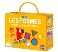 Puzzle 2. Les formes Livre de 10 pages + 10 puzzles - Caroline Eysel - Sassi - Boîte ou accessoire - Jeux livres objets