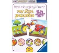 Puzzle 2 Pièces : 9 Puzzles - A la ferme, Ravensburger G