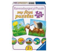 Puzzle 2 Pièces : Coffret 9 Puzzles : Animaux Dans Le Jardin