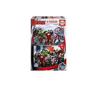 Educa Borrás – 2 Puzzles 100 pièces Avengers – Dès 6 ans (15771)