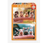 Puzzle - EDUCA - Bébés Animaux - 2 x 20 pièces