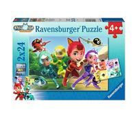 Puzzle 2 x 24 pièces : Les défenseurs des Animaux