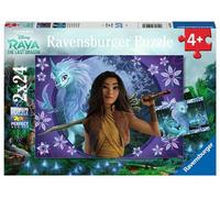 Puzzle 2 x 24 pièces Ravensburger Disney Raya et le dernier dragon