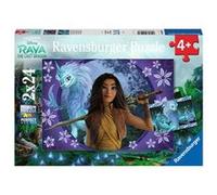 Puzzle 2 x 24 pièces Ravensburger Disney Raya et le dernier dragon