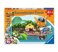 Puzzle 2 x 24 pièces top wing : mission accomplie Ravensburger G