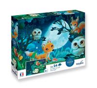 Puzzle 2 X 24p Au Clair De La Lune