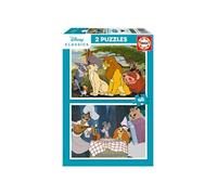 Educa - Disney | Ensemble de 2 Puzzles pour Enfants avec 48 pièces. Mesure: 28 x 20 cm. Recommandé de 4 Ans (19996)