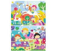 Educa - Fantasy World. Ensemble de 2 Puzzles avec 48 pièces chacun composés de Grandes pièces Parfaitement finies pour Que sa Manipulation (19993) Soit Simple et sûre