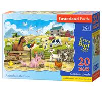Puzzle 20 Pièces Pièces Xxl - Animaux De La Ferme