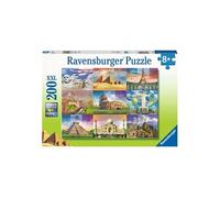 Puzzle 200 p XXL - Les monuments du monde