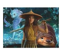Puzzle 200 p XXL - Raya, Tuk Tuk et Sisu / Disney Raya et le dernier dragon Multicolore G