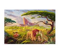 Schmidt-Spiele Puzzle 56560 Thomas Kinkade – Disney Le Roi Lion – 200 pièces