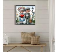 Puzzle 200 Pièces Adultes Amour de Couple, Puzzle Adulte 200 Pieces, Relax Puzzles Jeux, Bricolage Puzzles Classiques pour Décoration Maison Cadeaux 28x28cm/11x11inch