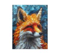 Puzzle 200 Pieces Adultes Animaux Vitrail 35 x 25 cm Puzzle Adulte Jeu éducatif défi Jouet Puzzle Impossible 200 Pièces Puzzles