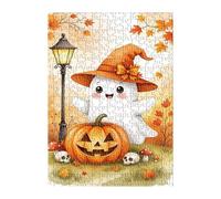 Puzzle 200 Pièces Adultes Automne Fantôme 35x25 cm Jeu Éducatif Impossible Difficile comme Cadeau et Décoration Murale Puzzle Adulte 200 Pieces