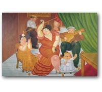 Puzzle 200 Pièces Adultes EnfantFernando Botero - Flamenco en Bois Puzzles dagogique Jeu Enfant 200 Pieces 200 Piece 13.7x9.8inch(35x25cm) sans Cadre