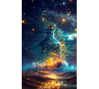 Puzzle 200 Pièces Adultes, Étoile Rêve, 35x25 cm Jeux Educatifs Favorisant la Concentration Jeu de Création et Logique Cadeau Garcon et Fille, Puzzle 200 Pieces