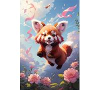 Puzzle 200 Pieces Adultes Petite Fleur Panda 35 x 25 cm Puzzle Adulte Jeu éducatif défi Jouet Puzzle Impossible 200 Pièces Puzzles