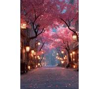 Puzzle 200 Pièces Adultes Rue Fleurs, Défis Amusants Parfait pour la Détente Créativité, Puzzle 200 Pieces 35 x 25 cm