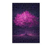 Puzzle 200 Pièces Adultes Violet Arbre de Vie 35x25 cm Jeu Éducatif Jeu de Création et Logique Concentration, Cadeau Garcon et Fille, Puzzle Adulte 200 Pièces