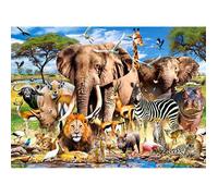 Animaux De La Savanne - Puzzle 200 Pièces