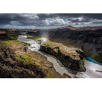 Puzzle 200 pièces, Beauté Naturelle, rivières, Cascades, Canyons, Cadeau pour garçon, 35x25CM