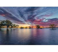 Puzzle 200 pièces Chatfield State Park Beautiful Dusk 35x25CM