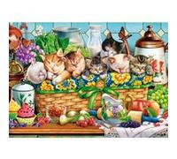 Puzzle 200 pièces : Chatons qui font la sieste Castorland