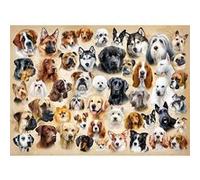 Puzzle 200 pièces : Collage avec des Chiens Castorland G