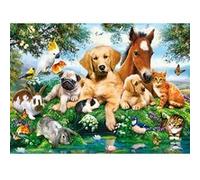 Puzzle 200 pièces : Copains d'été aille Unique Coloris Unique