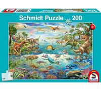 Puzzle 200 pièces - Découvre les Dinosaures