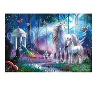 Puzzle 200 pièces : Jument licorne avec poulain Schmidt G