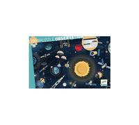 Puzzle enfant 200 pièces Djeco Observation Espace Multicolore
